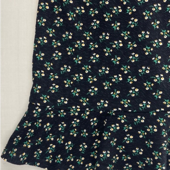 Anthropologie X Hutch Black Floral dress - Picture 10 of 14